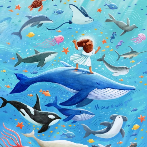 Surfing Adventure A3 Art Print