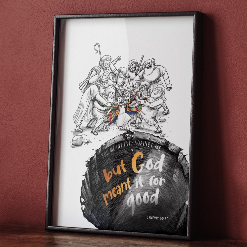 Meant for Good A3 Art Print