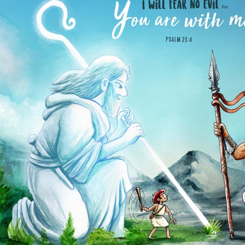 Fear No Evil A3 Art Print 