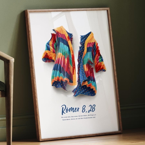 German Joseph’s Coat A3 Art Print