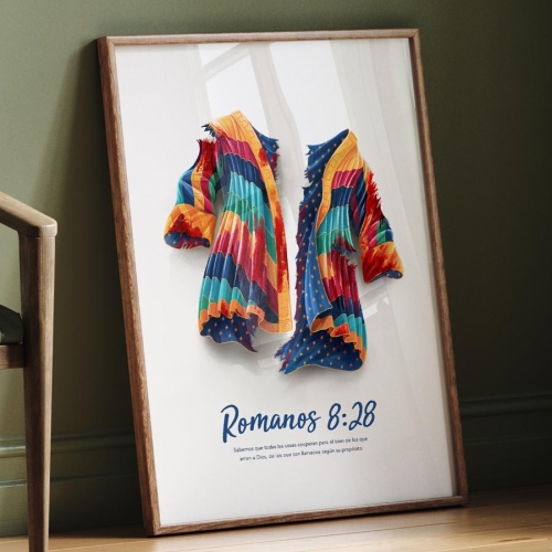 Spanish Joseph’s Coat A3 Art Print