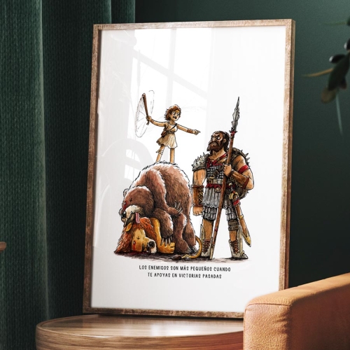 Spanish Stand on Past Victories A4 Art Print