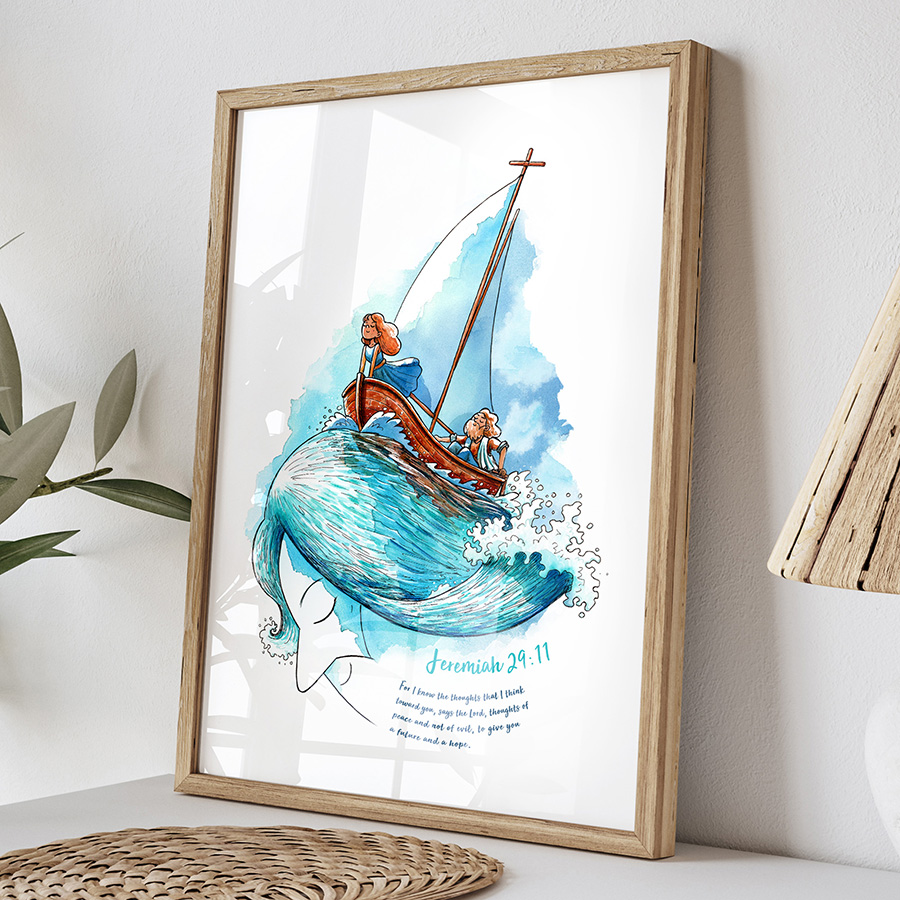WTW アート　A3 L&P Adventure A3 Art Print | Wall Art for Home Gifts For The Family